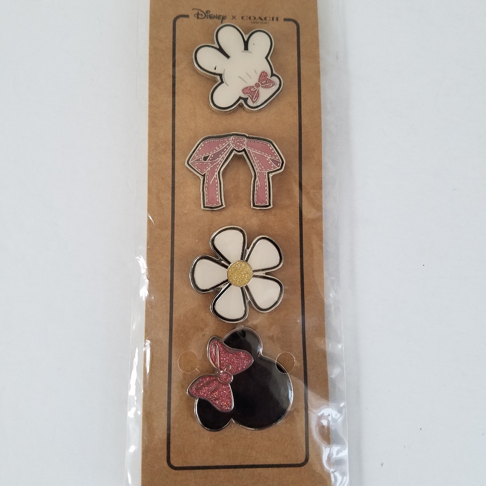 Coach Minnie Mouse Bag Pins